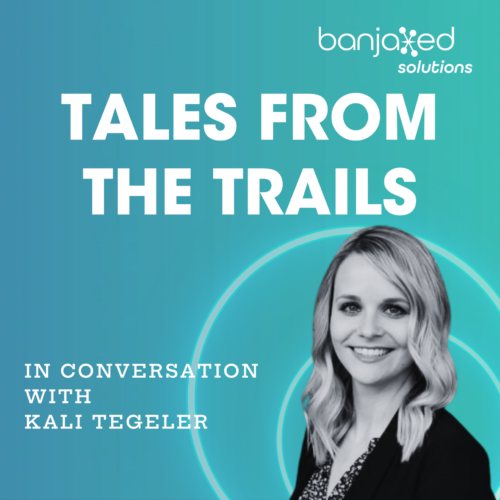 Spotify Cover from Kali Tegeler's appearance on on Tales from the Trails, where she discusses Marketing Cloud automation.